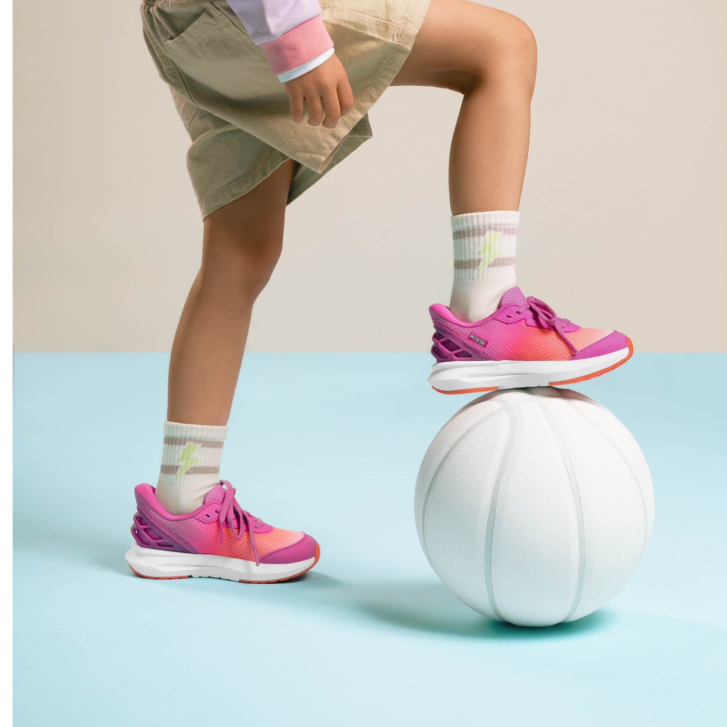 Little Kid Athens 2 - Fiery Coral/Rose Violet