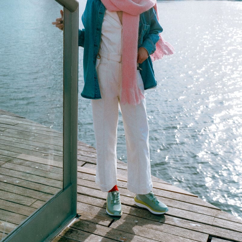 Women's London - Surf Spray/Granite Green