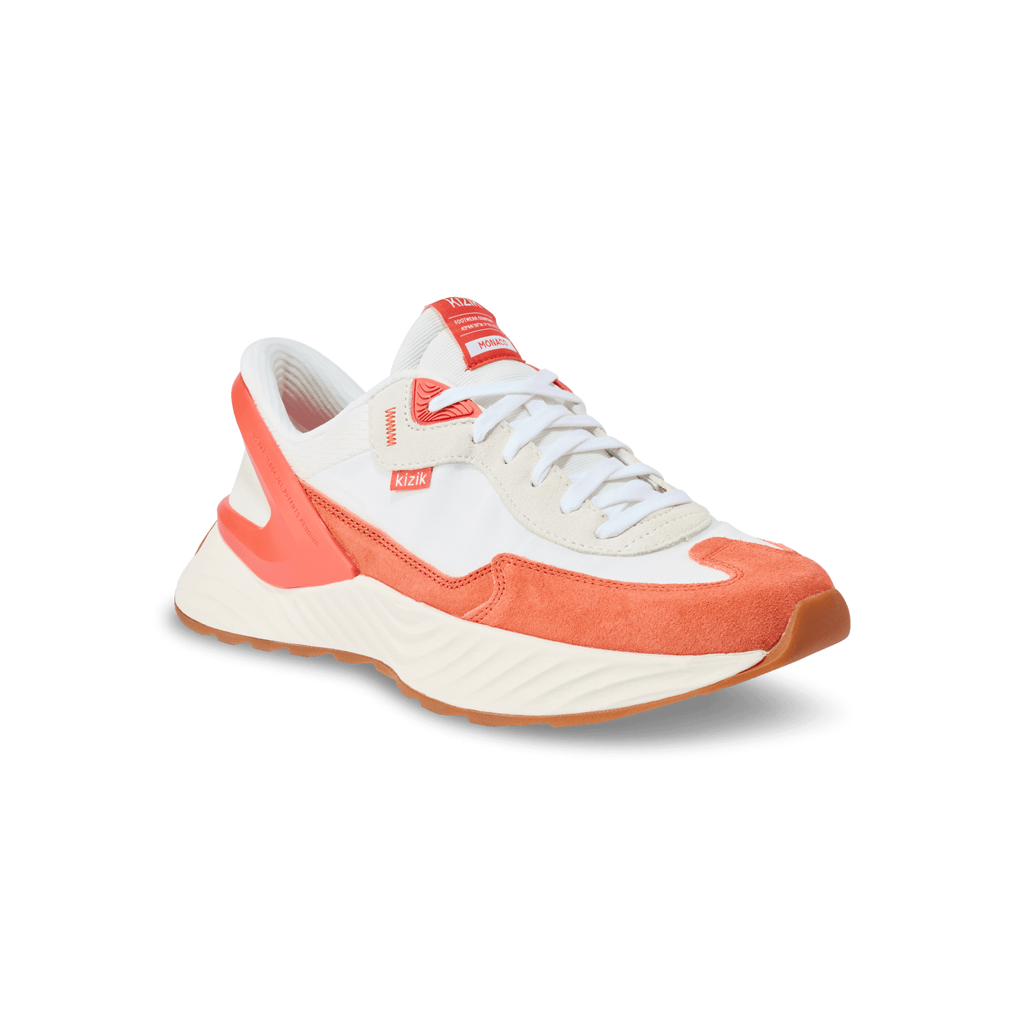 Men's Monaco - White/Tigerlily