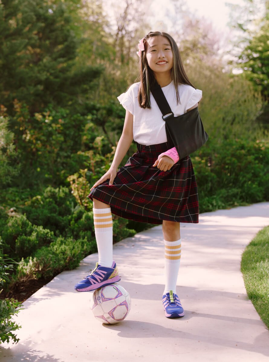 Kids Truckee - Royal Blue/Pastel Lavender